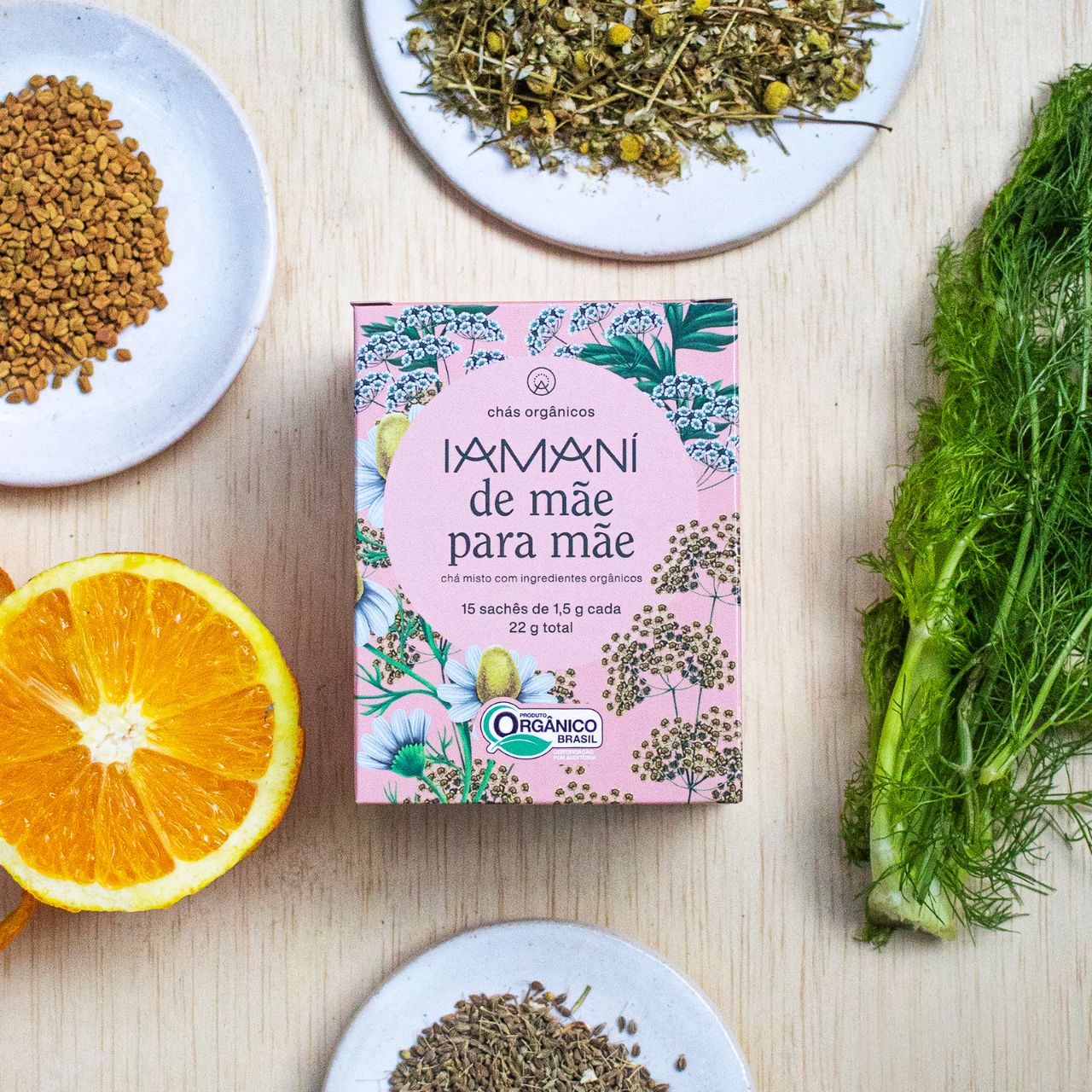 Camomila: Calma Para Você, Leite Para o Bebê - inspiração 1