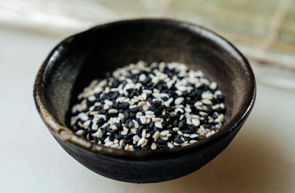 A Escolha Certa dos Grãos de Gergelim Preto - inspiração 1