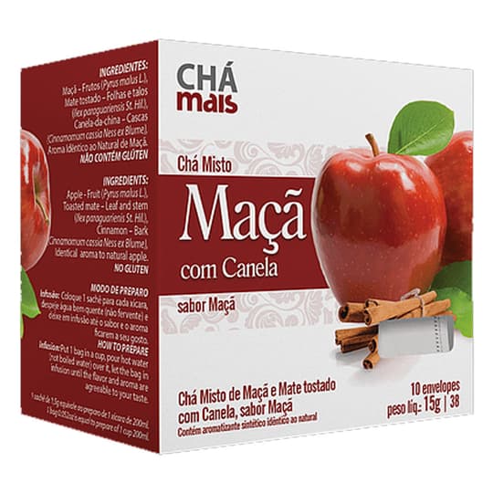 Receita Simples de Chá de Maçã com Canela para Relaxar