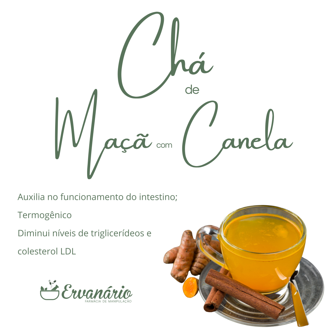 Chá de Maçã com Canela: O Aliado Perfeito para o Emagrecimento